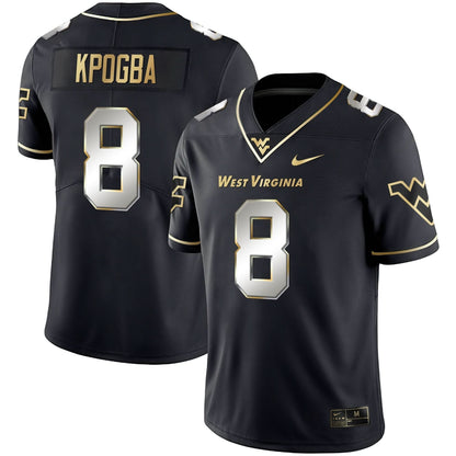 Mountaineers Black Limited & Gold Vapor Jersey - All Stitched
