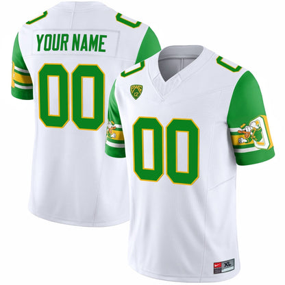 Oregon Ducks 'Mighty Oregon' 1984 Throwback Custom Jersey V2 - Stitched