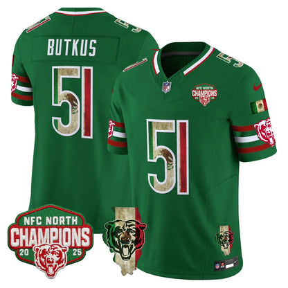 CHI Mexico NFC North Champions Patch Limited Edition - Stitched