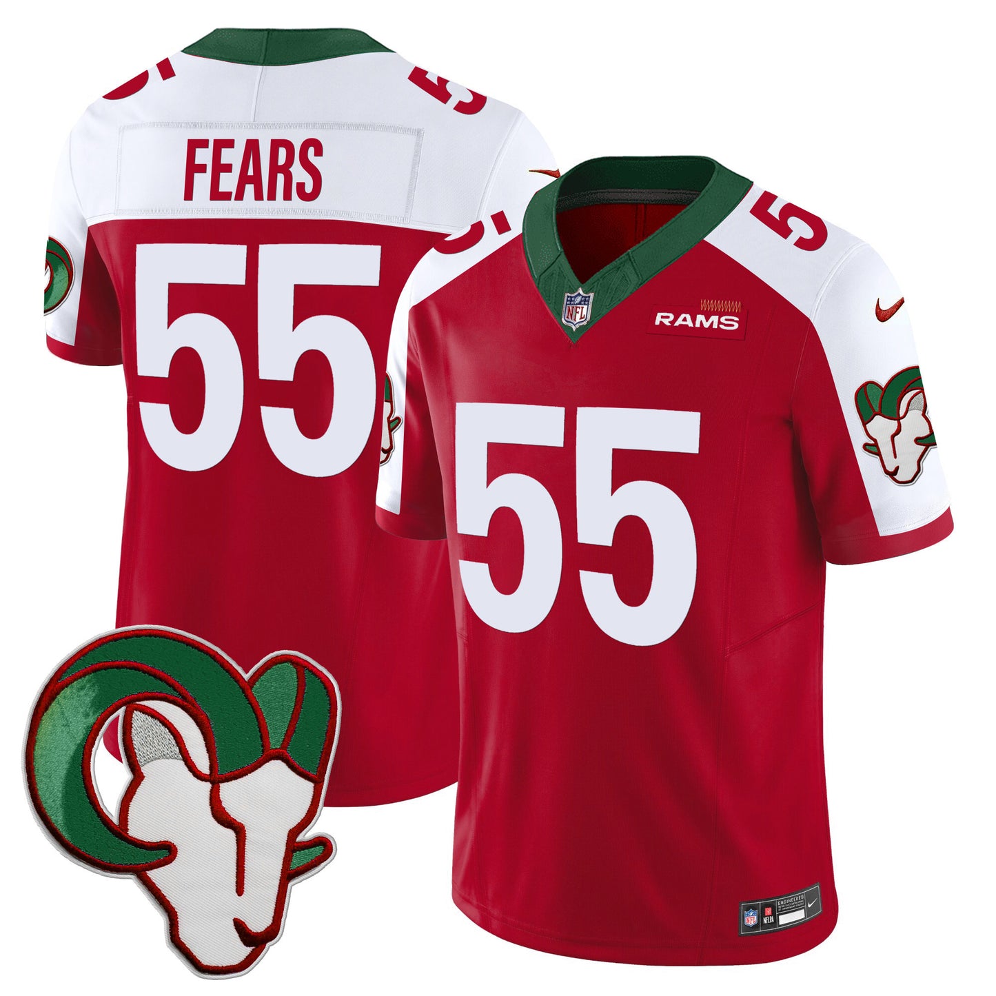 Los Angeles Rams Mexico Vapor Limited Jersey - All Stitched