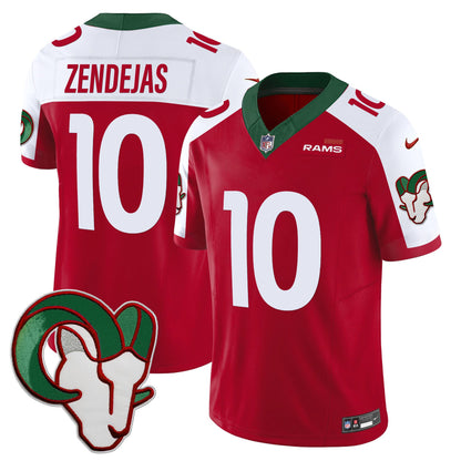 Los Angeles Rams Mexico Vapor Limited Jersey - All Stitched