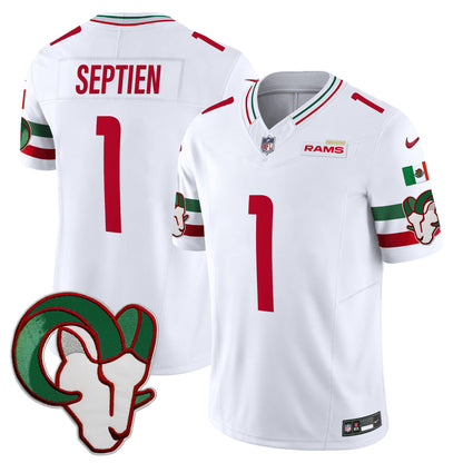 Los Angeles Rams Mexico Vapor Limited Jersey - All Stitched