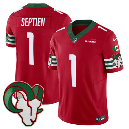 Los Angeles Rams Mexico Vapor Limited Jersey - All Stitched