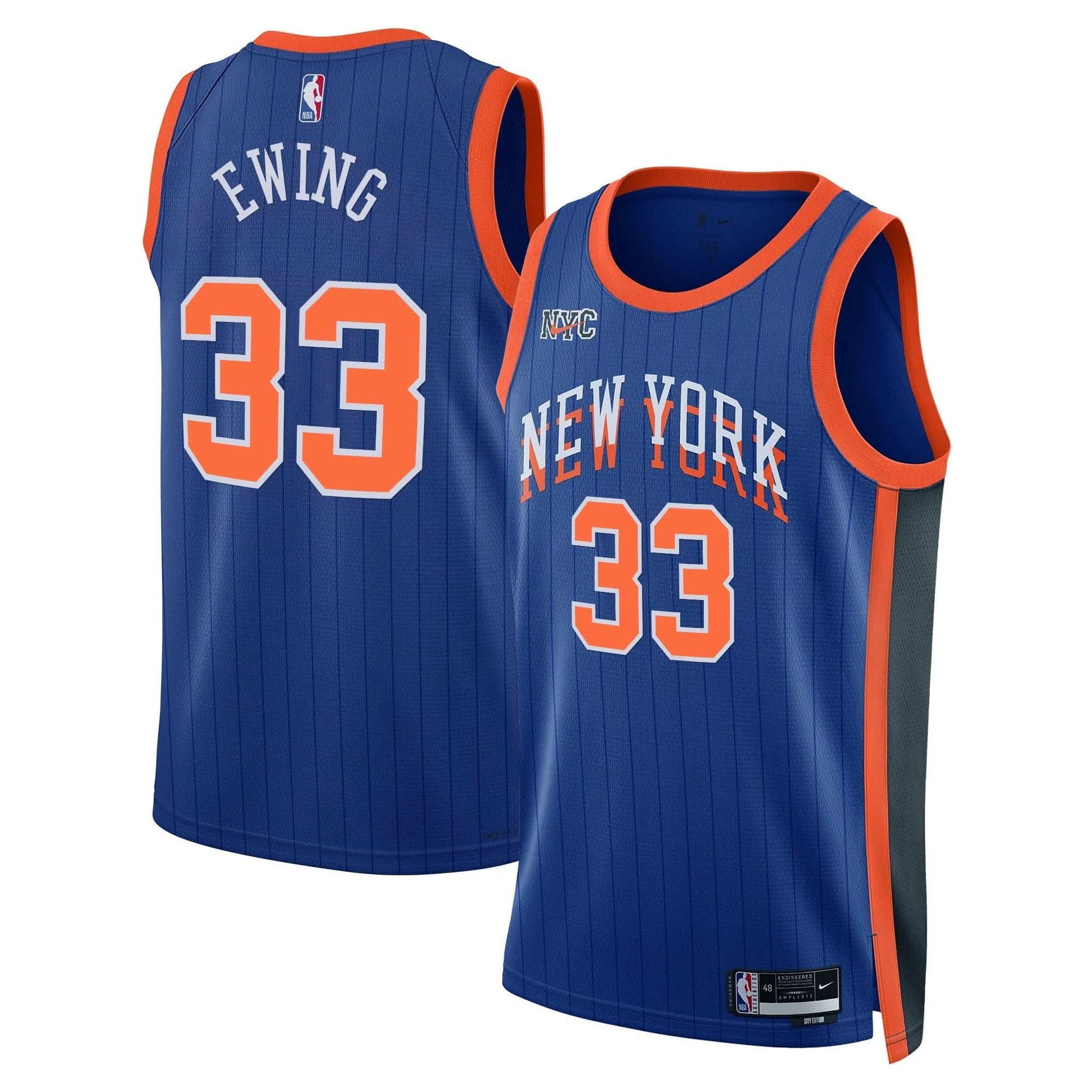 Men's New York Knicks Swingman Jersey - All Stitched