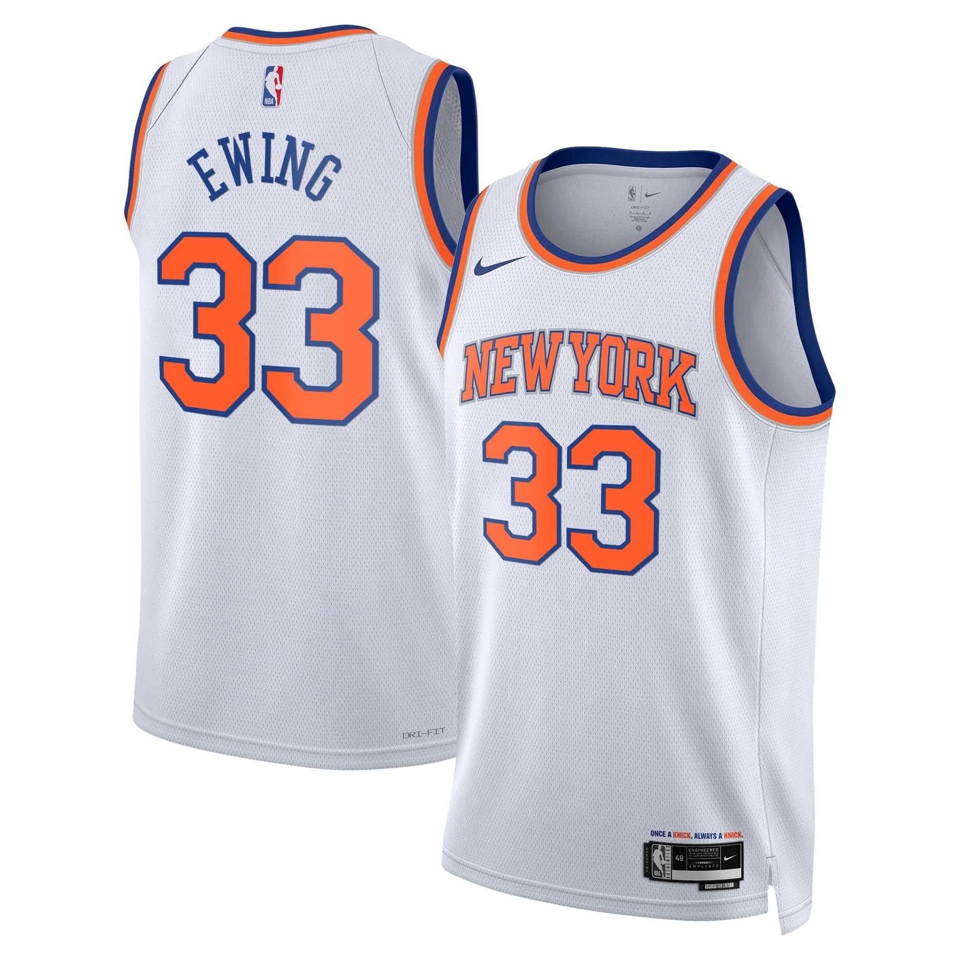 Men's New York Knicks Swingman Jersey - All Stitched