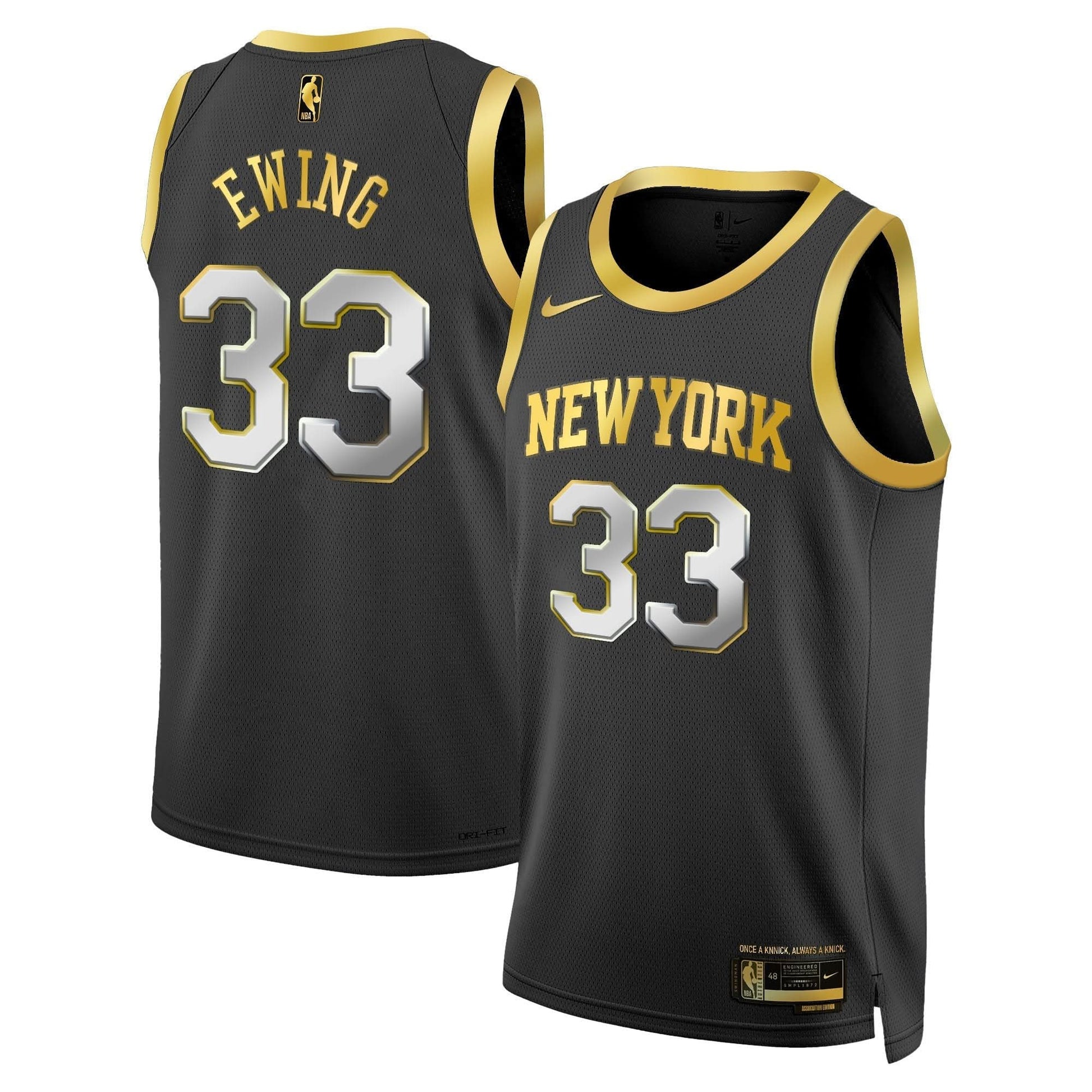 Men's New York Knicks Swingman Jersey - All Stitched