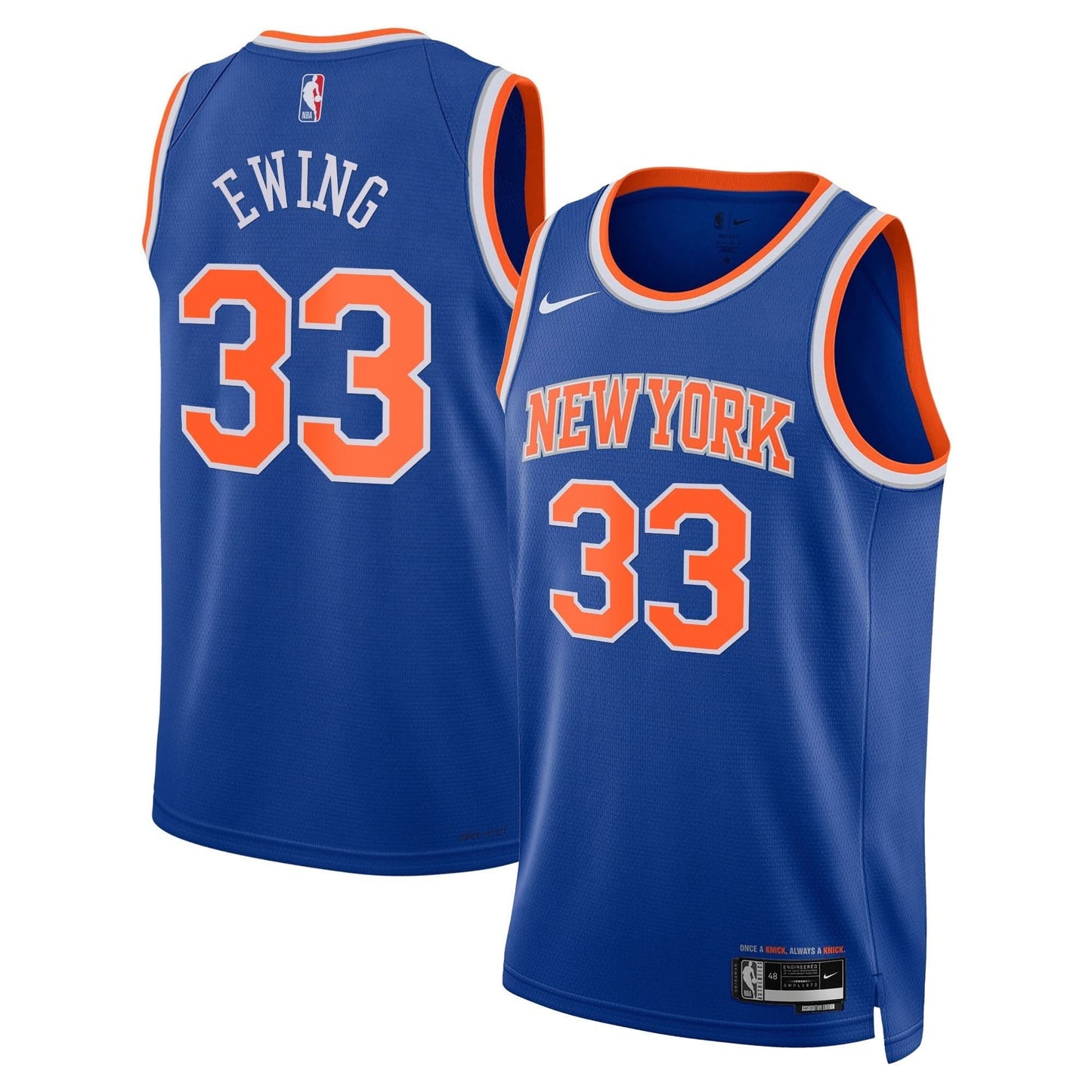 Men's New York Knicks Swingman Jersey - All Stitched