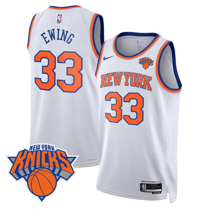 Men's New York Knicks Swingman Jersey V2 - All Stitched