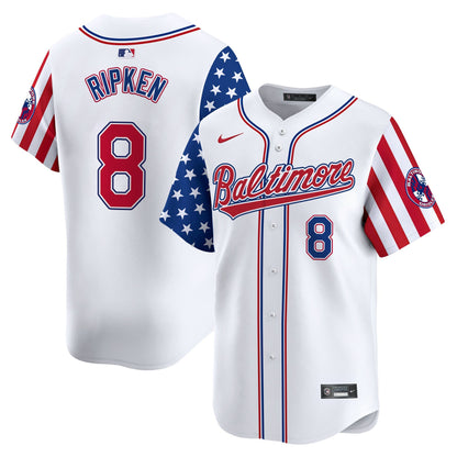 Men's Baltimore Orioles 2025 Independence Day Vapor Premier Limited Jersey - All Stitched