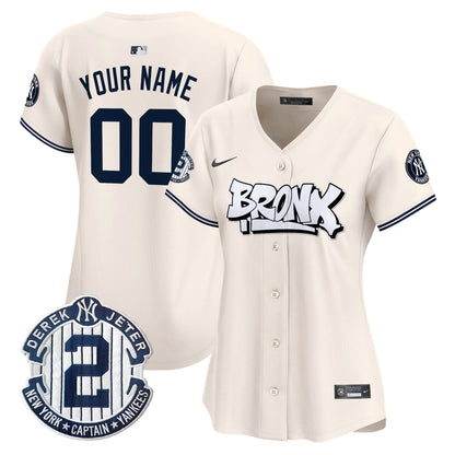 New York Yankees The Bronx Graffiti Vapor Premier Limited Custom Jersey V3 - All Stitched
