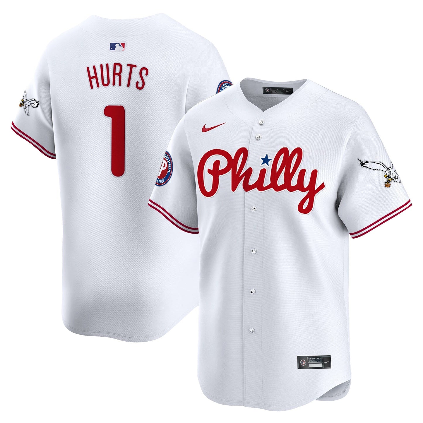 Men's Phillies & Eagles Vapor Premier Limited Jersey - All Stitched
