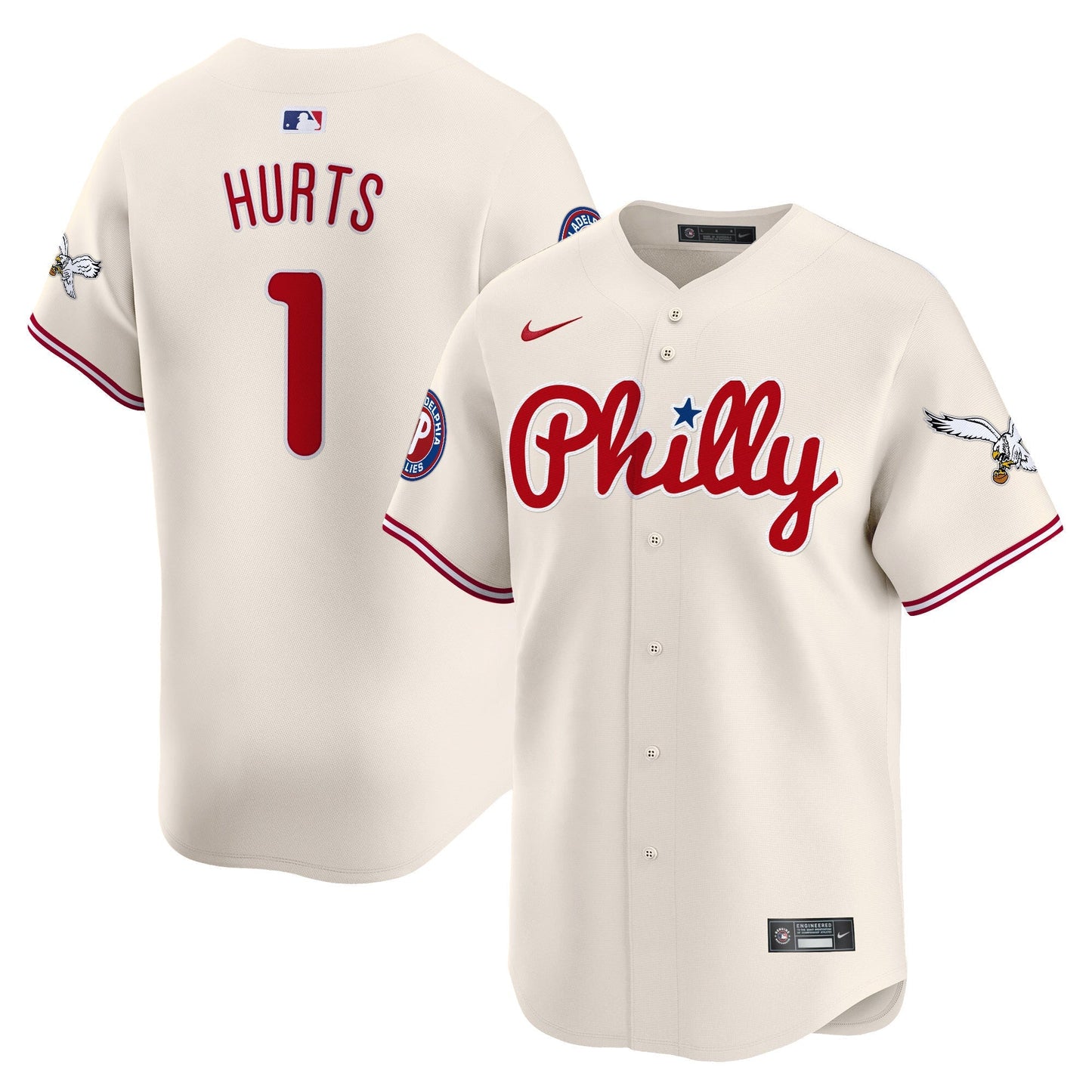 Men's Phillies & Eagles Vapor Premier Limited Jersey - All Stitched