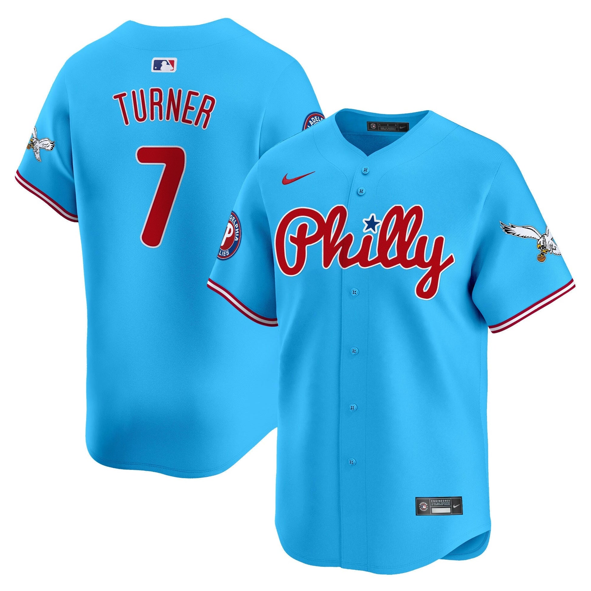 Men's Phillies & Eagles Vapor Premier Limited Jersey - All Stitched