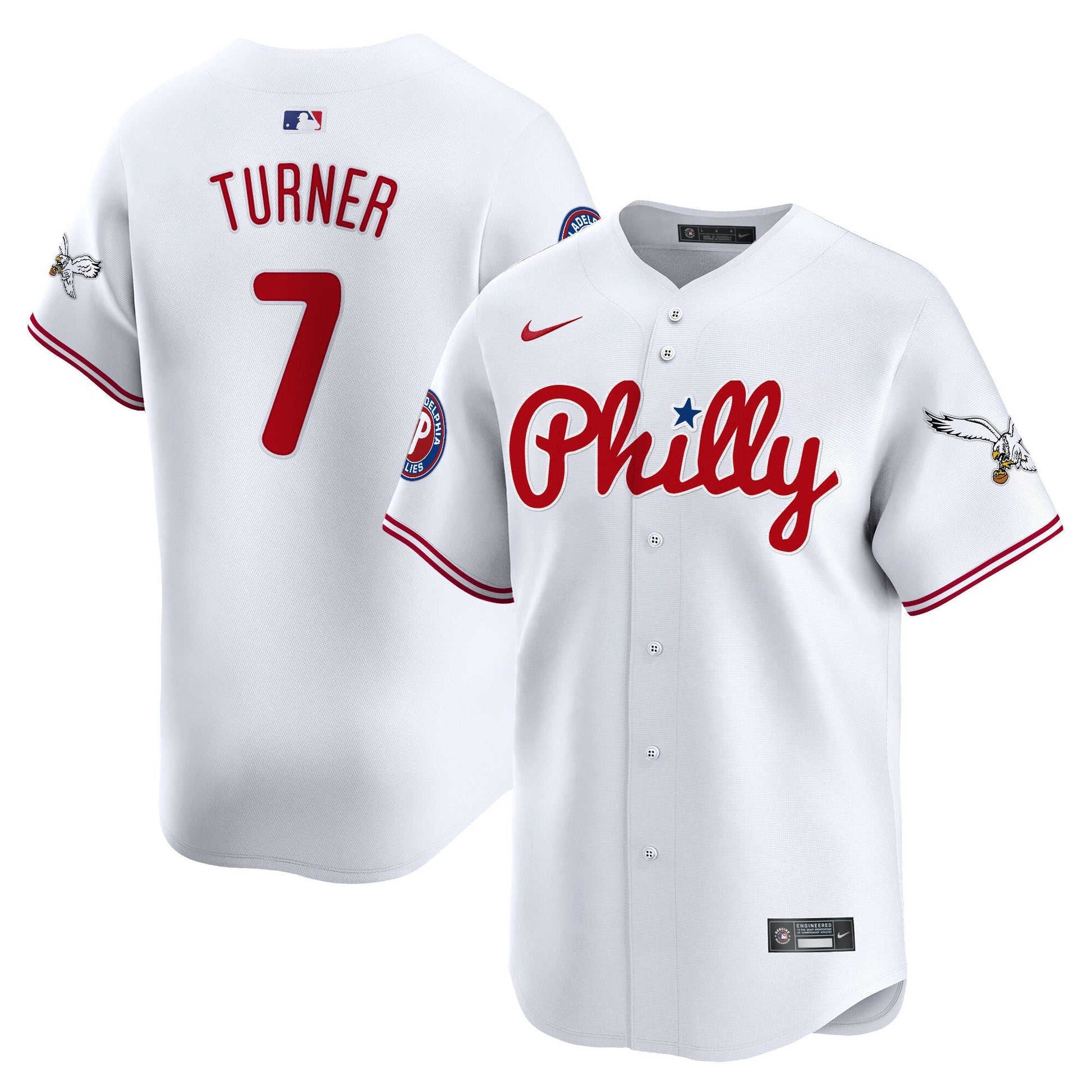 Men's Phillies & Eagles Vapor Premier Limited Jersey - All Stitched