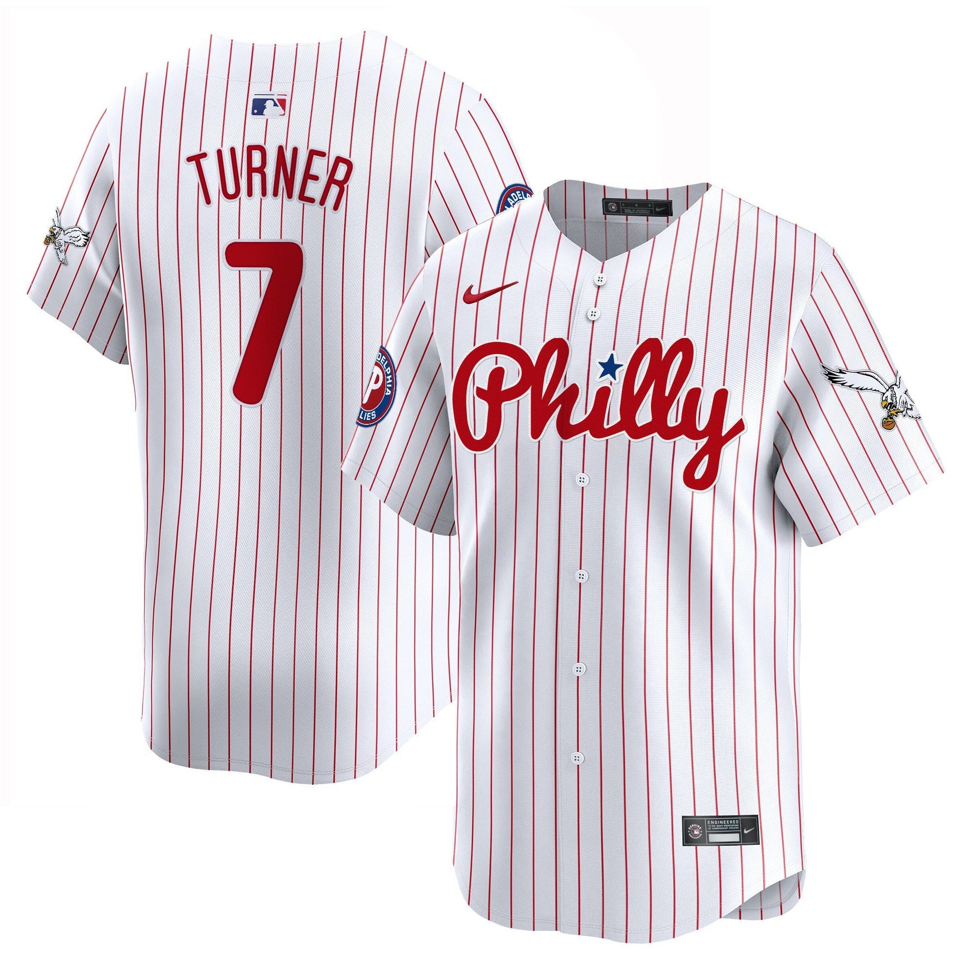 Men's Phillies & Eagles Vapor Premier Limited Jersey - All Stitched