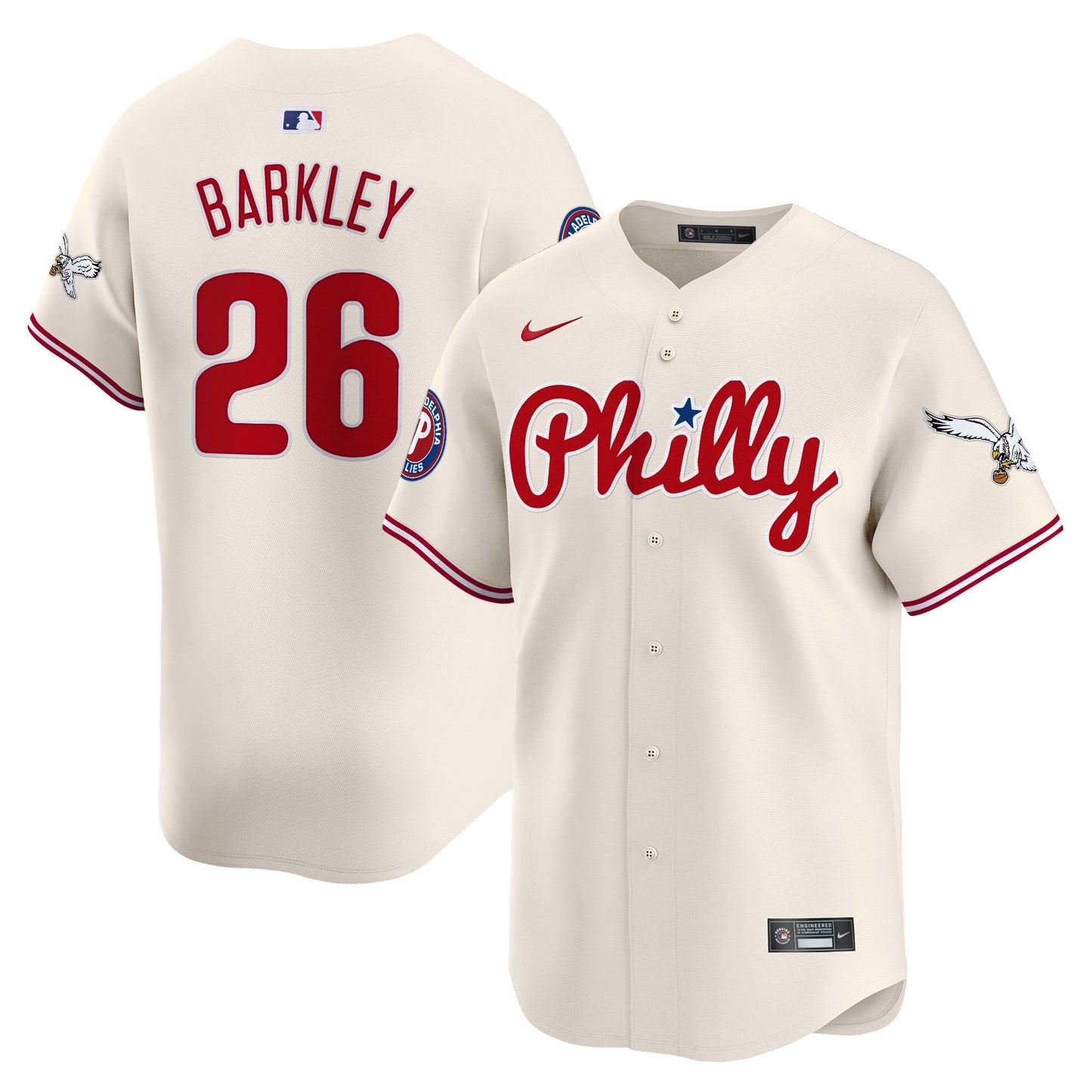 Men's Phillies & Eagles Vapor Premier Limited Jersey - All Stitched