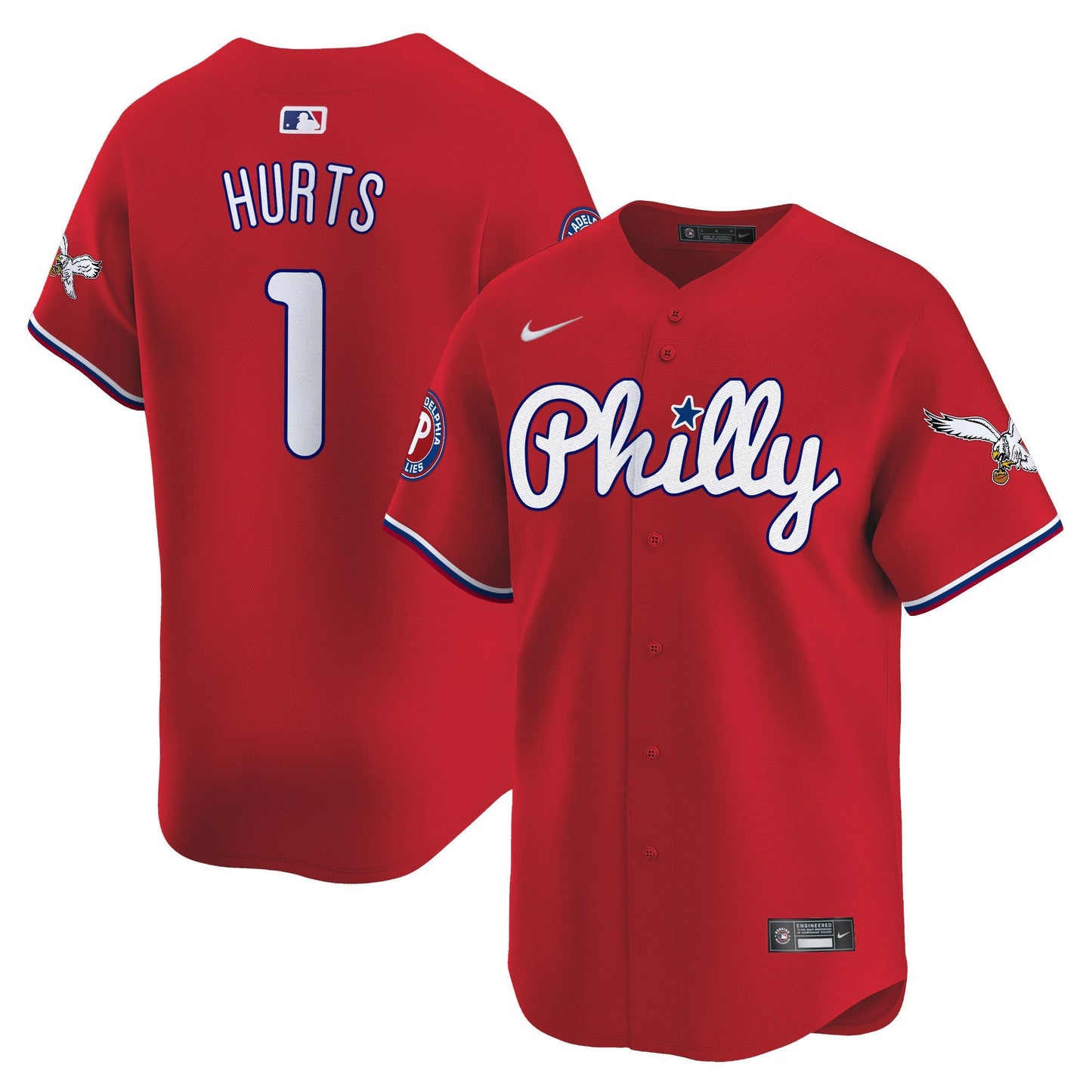 Men's Phillies & Eagles Vapor Premier Limited Jersey - All Stitched