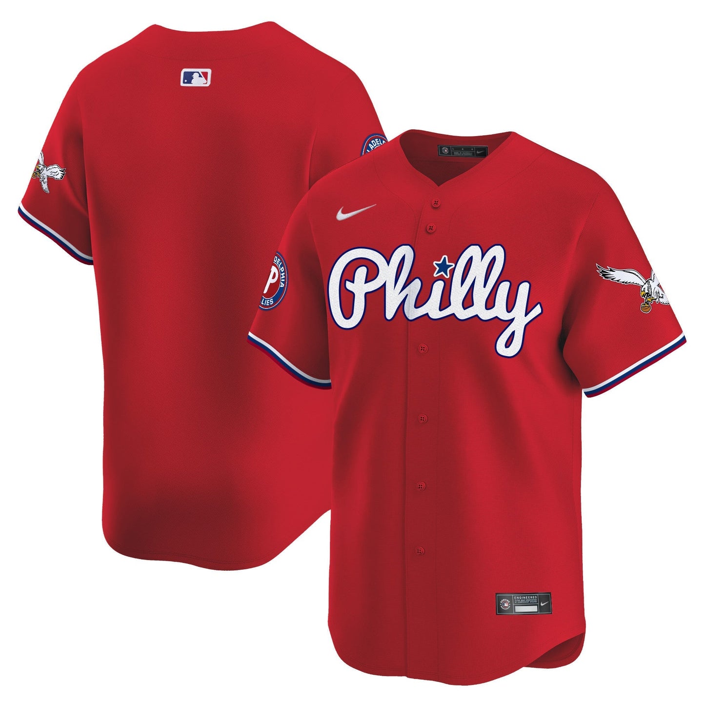 Men's Phillies & Eagles Vapor Premier Limited Jersey - All Stitched