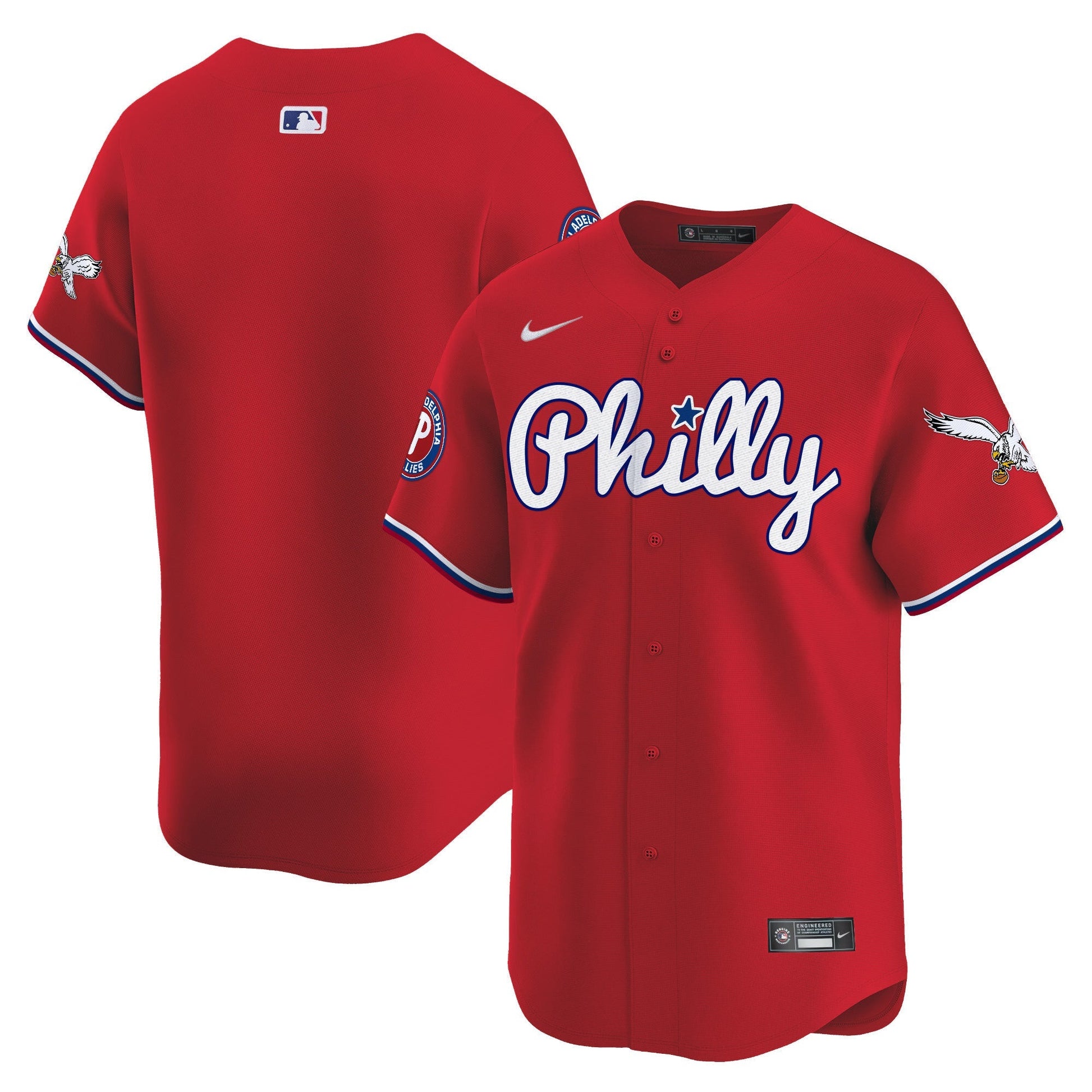 Men's Phillies & Eagles Vapor Premier Limited Jersey - All Stitched