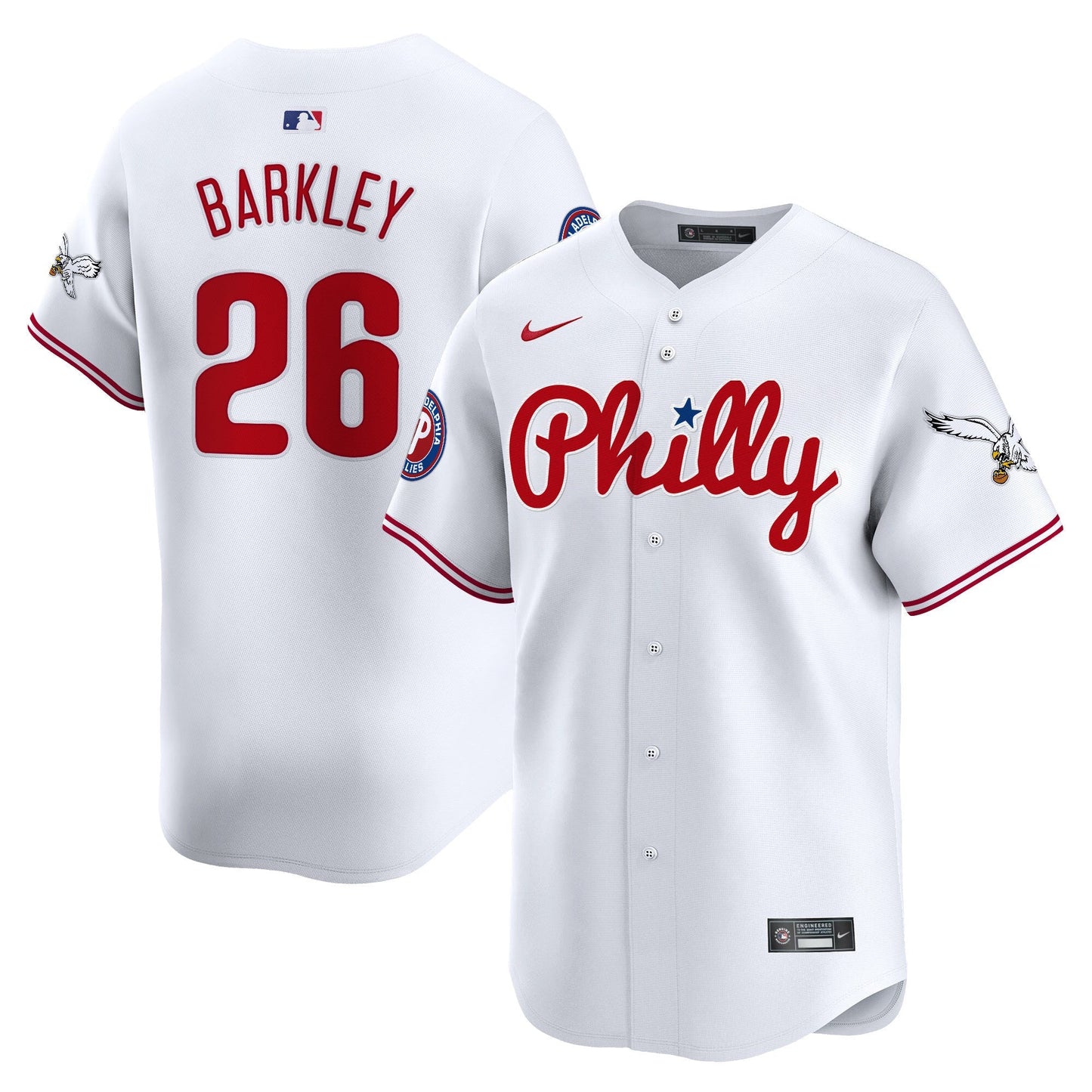 Men's Phillies & Eagles Vapor Premier Limited Jersey - All Stitched
