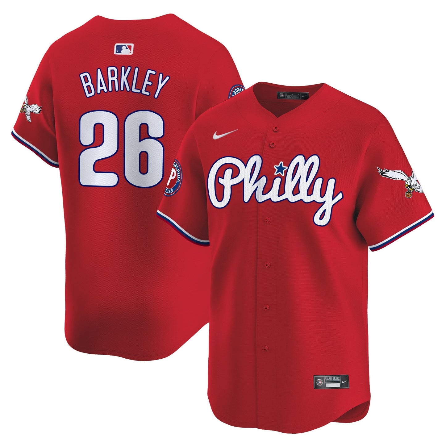 Men's Phillies & Eagles Vapor Premier Limited Jersey - All Stitched