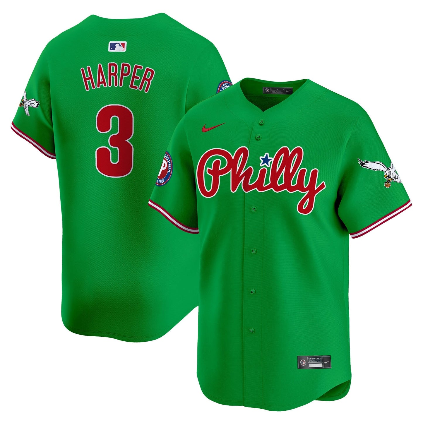 Men's Phillies & Eagles Vapor Premier Limited Jersey - All Stitched