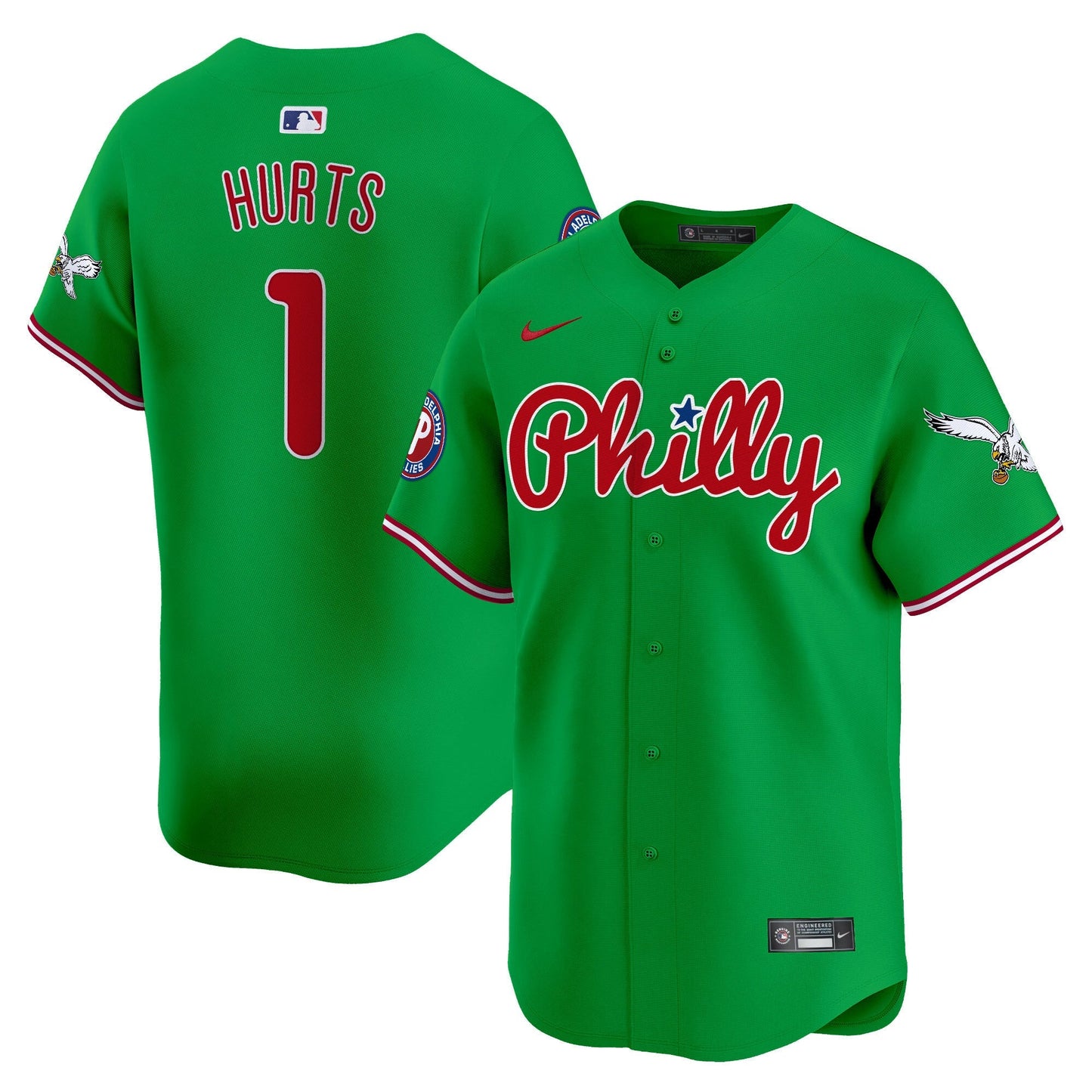 Men's Phillies & Eagles Vapor Premier Limited Jersey - All Stitched