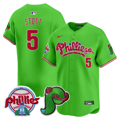 Men's Phillies Phanatic Patch Vapor Premier Limited Jersey V4 - All Stitched