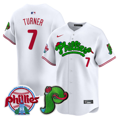 Men's Phillies Phanatic Patch Vapor Premier Limited Jersey V4 - All Stitched