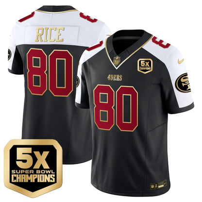 49ers 5x Super Bowl Champions Vapor Limited Jersey - All Stitched
