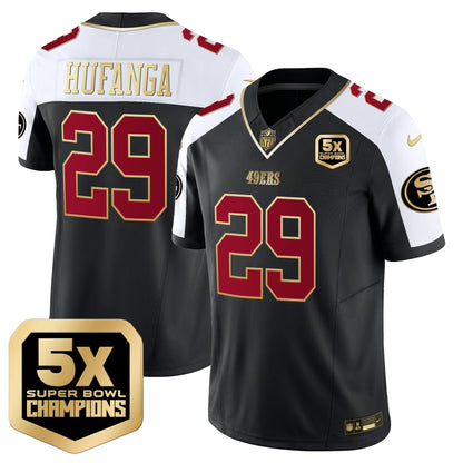 49ers 5x Super Bowl Champions Vapor Limited Jersey - All Stitched