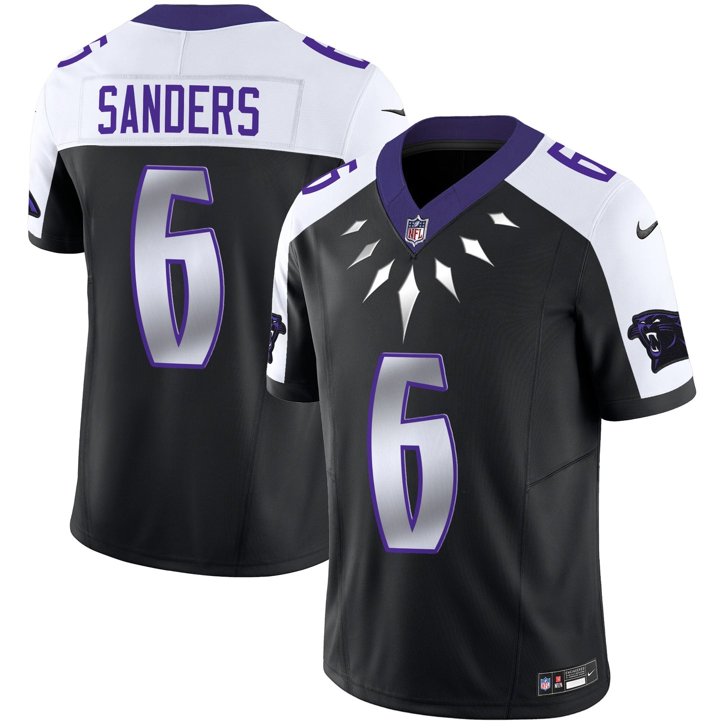 Men's Carolina Panthers Wakanda Vapor Limited Jersey - All Stitched