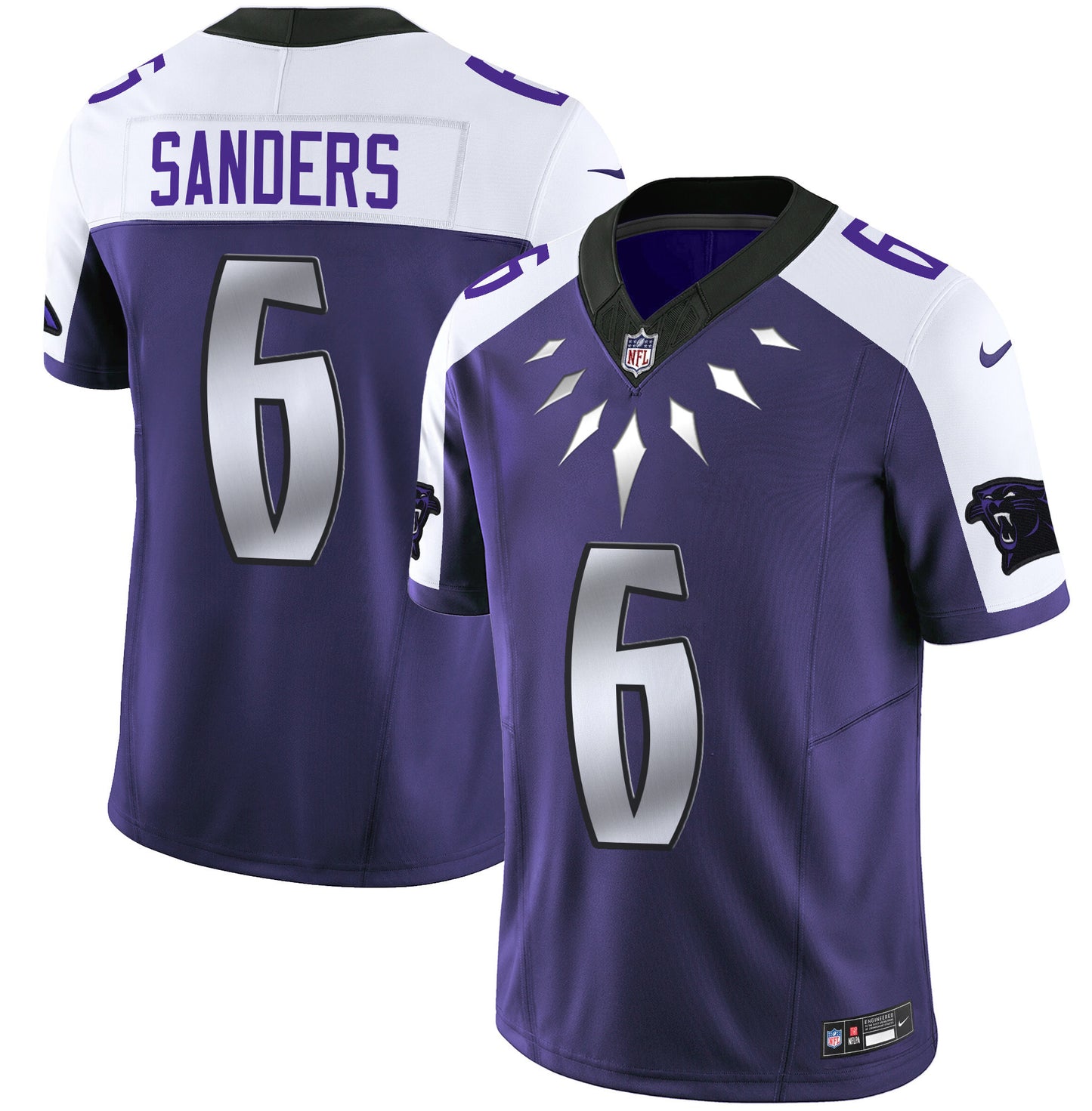 Men's Carolina Panthers Wakanda Vapor Limited Jersey - All Stitched