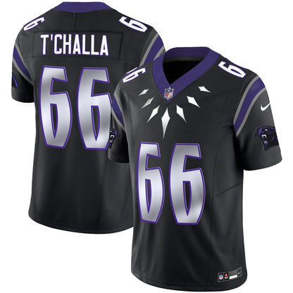 Men's Carolina Panthers Wakanda Vapor Limited Jersey - All Stitched