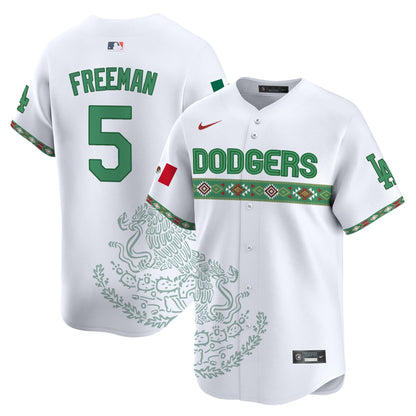 Los Angeles Dodgers Mexico Vapor Premier Limited Jersey V3 - Printed