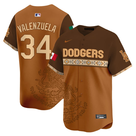Los Angeles Dodgers Mexico Vapor Premier Limited Jersey V3 - Printed