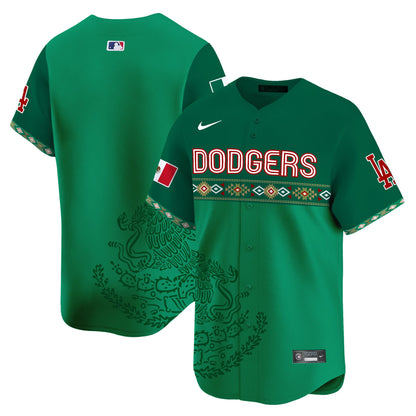 Los Angeles Dodgers Mexico Vapor Premier Limited Jersey V3 - Printed