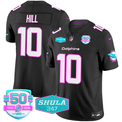 Men's Dolphins "Miami Vice" Vapor Limited Jersey V2 - All Stitched