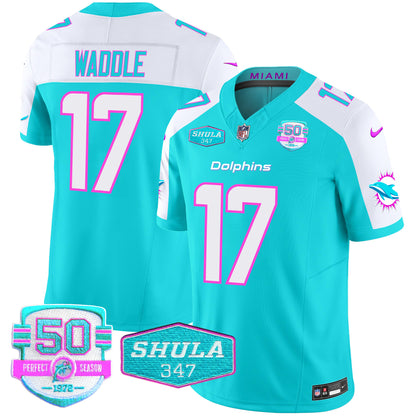 Men's Dolphins "Miami Vice" Vapor Limited Jersey V2 - All Stitched