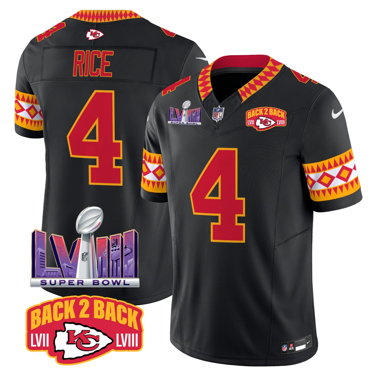Men's Chiefs Special Vapor Limited Jersey - All Stitched