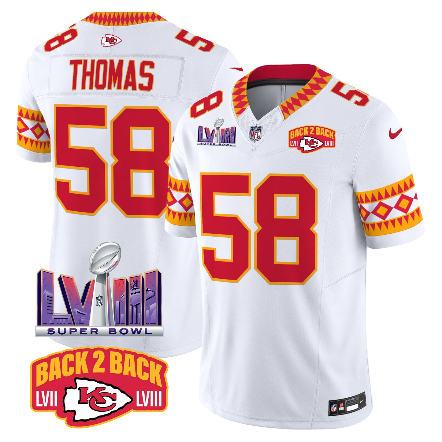 Men's Chiefs Special Vapor Limited Jersey - All Stitched