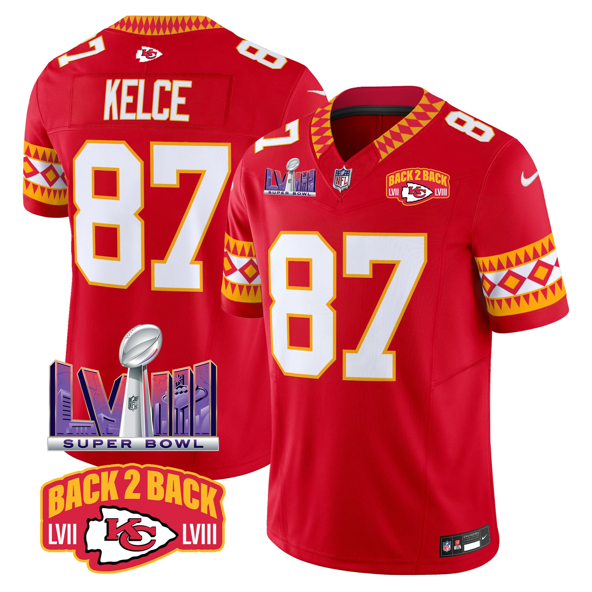 Men's Chiefs Special Vapor Limited Jersey - All Stitched