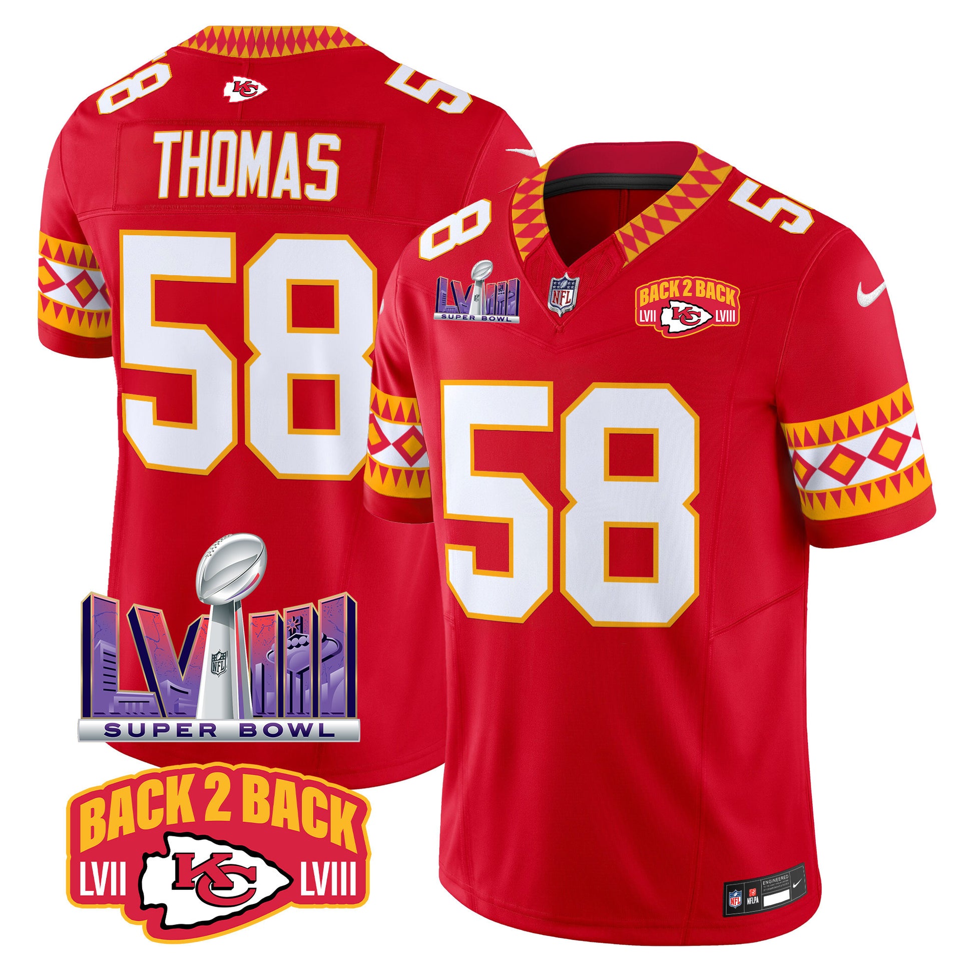 Men's Chiefs Special Vapor Limited Jersey - All Stitched