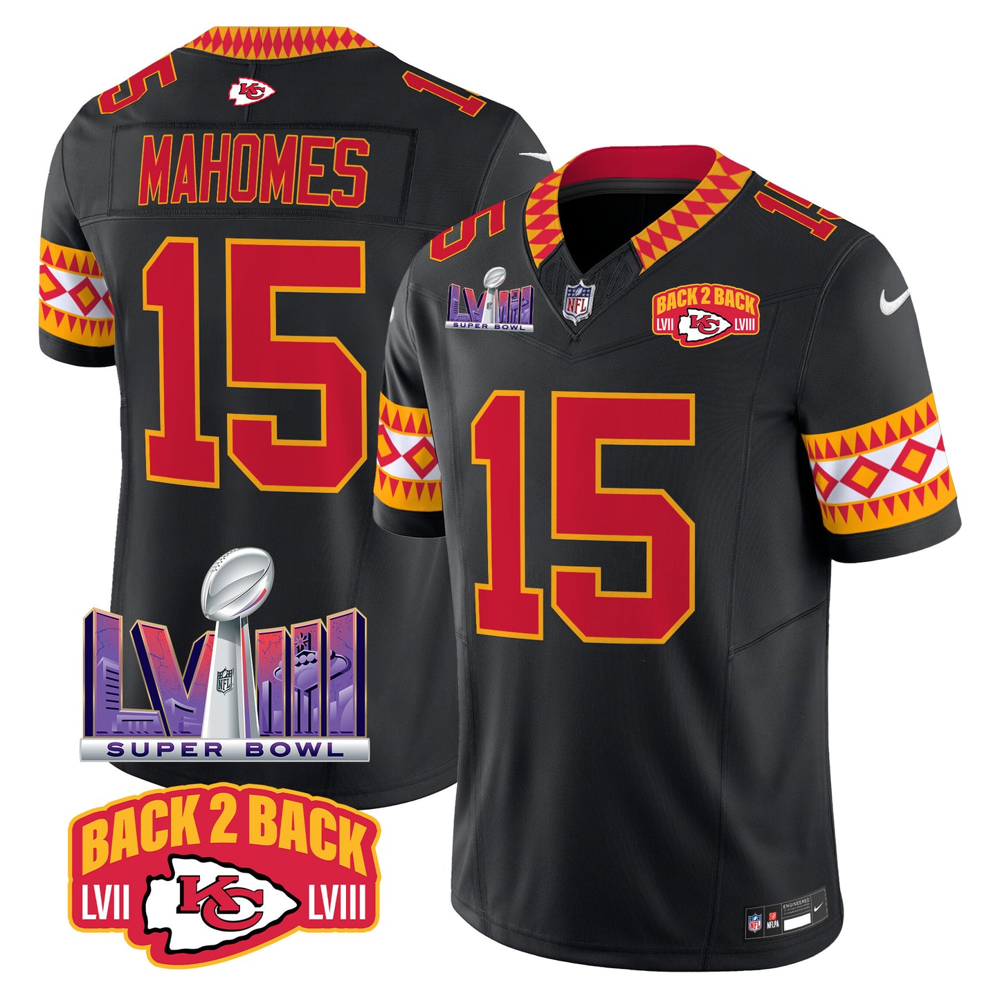 Men's Chiefs Special Vapor Limited Jersey - All Stitched