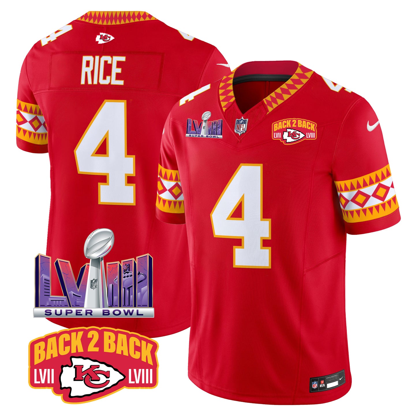 Men's Chiefs Special Vapor Limited Jersey - All Stitched
