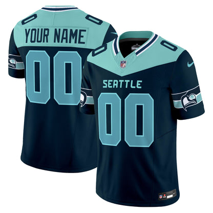 Seahawks "Seattle City" Vapor Limited Custom Jersey - Stitched