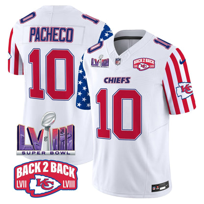 Chiefs American Style Vapor Limited Jersey - All Stitched