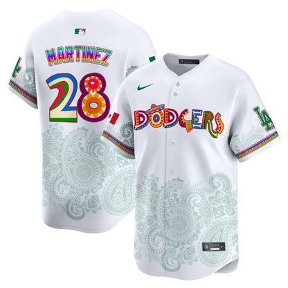 Los Angeles Dodgers Paisley Mexico Vapor Premier Limited Jersey - Printed