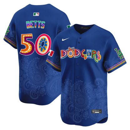Los Angeles Dodgers Paisley Mexico Vapor Premier Limited Jersey - Printed
