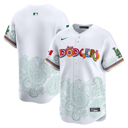 Los Angeles Dodgers Paisley Mexico Vapor Premier Limited Jersey - Printed